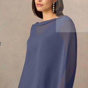 Azazie Sarah Chiffon Wrap